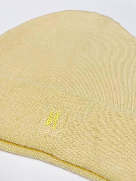 Nonoi Studio GELBE MÜTZE "DRESDEN" AUS WOLLE // UNISEX Super Rabatt