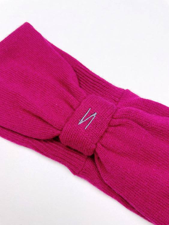 Nonoi Studio Stirnband "ANETO" MAGENTA // KASCHMIR zollfrei