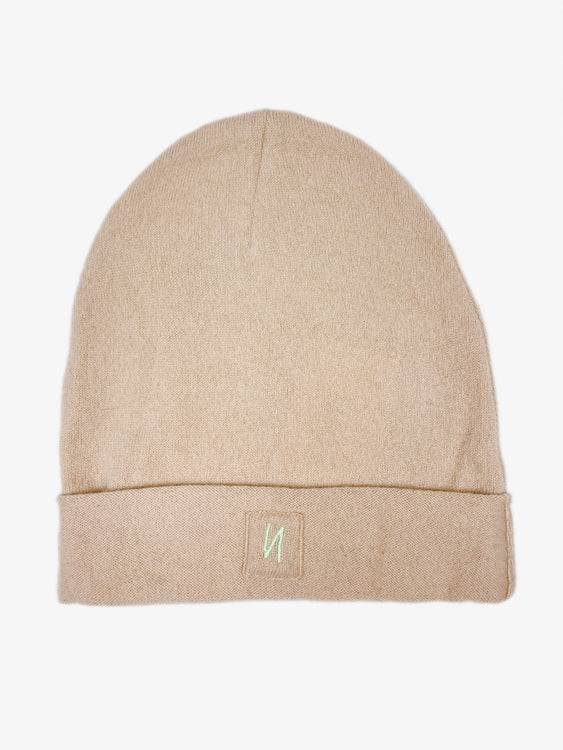 Nonoi Studio HELLBRAUNE MÜTZE "MILANO" AUS KASCHMIR // UNISEX Rabatte dieses Monats