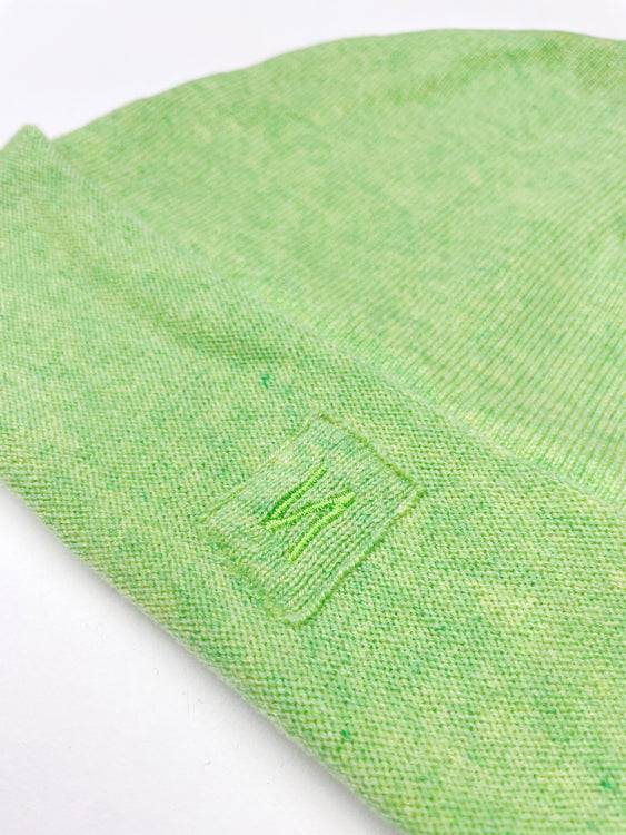 Nonoi Studio MÜTZE HELLGRÜN "BANGKOK" AUS KASCHMIR // UNISEX Angebote