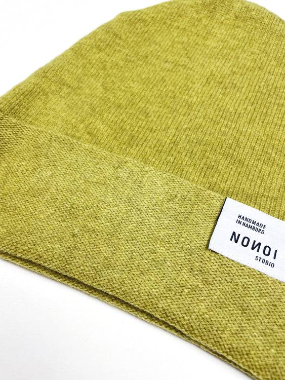 Nonoi Studio HELLGRÜNE MÜTZE "ULLO" AUS WOLLE // UNISEX Hotsell