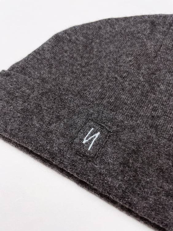 Nonoi Studio MÜTZE GRAU "TOKYO" AUS WOLLE // UNISEX Fabrik Onlineshop