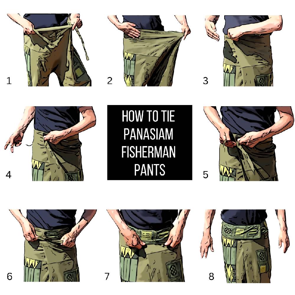 Panasiam Thai Fischerhose Handgewebt Exklusive Angebote