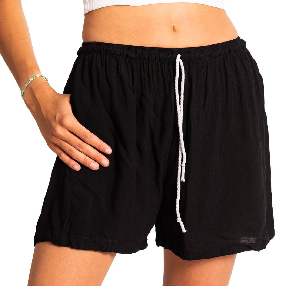 Panasiam Damen Shorts Einfarbig Kauf eins, bekomm eins gratis