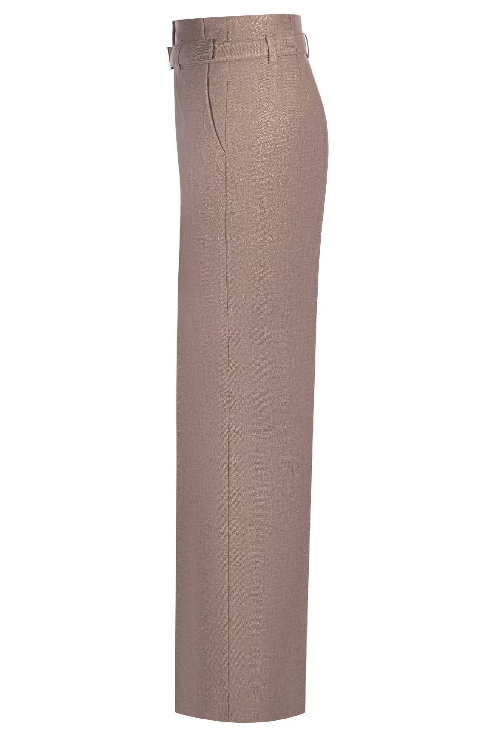 Raffaello Rossi Marlenehose Wide Leg lang High Waist beige: ANAIS Großer Ausverkauf