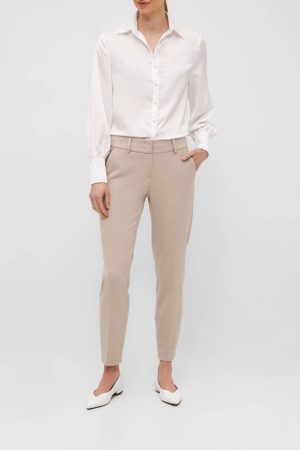 Raffaello Rossi Chino Straight lang Mid Waist schwarz: DORA O Cyber Monday