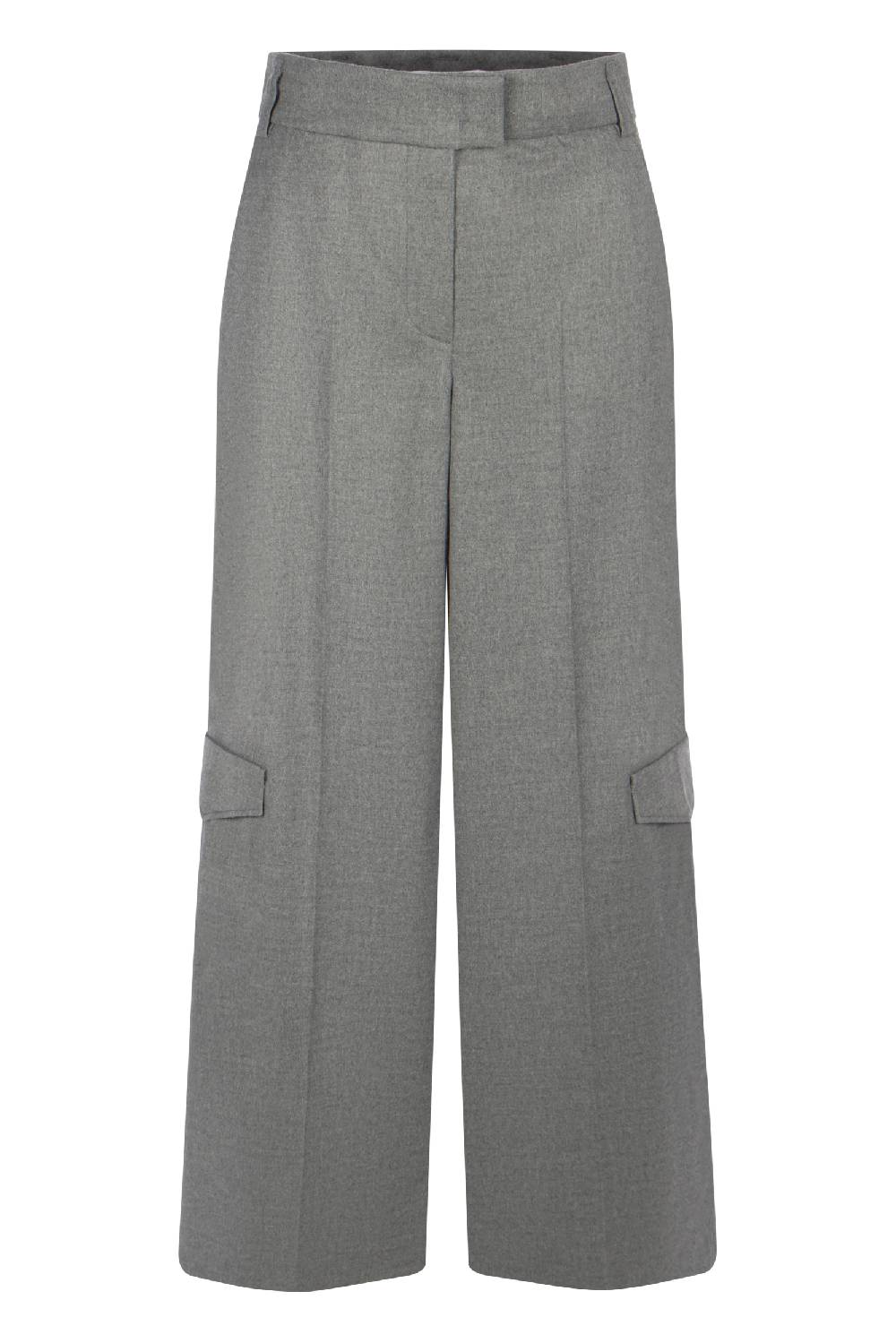 Raffaello Rossi Cargo Wide Leg lang High Waist grau: JASCHA Valentinstagsangebot