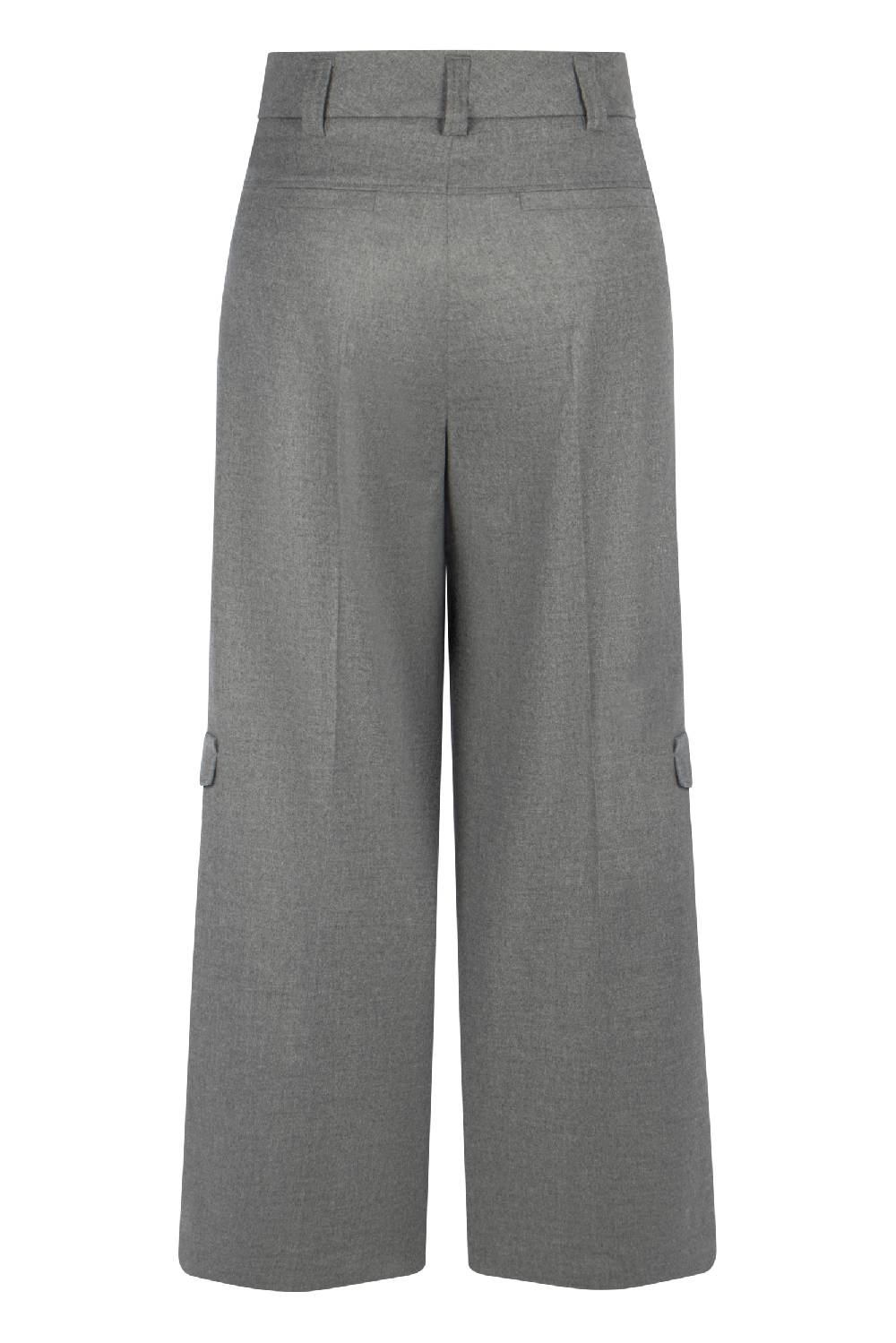 Raffaello Rossi Cargo Wide Leg lang High Waist grau: JASCHA Valentinstagsangebot