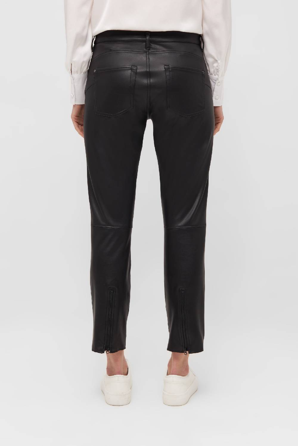 Raffaello Rossi 5-Pocket Slim verkürzt -7/8 Mid Waist schwarz: KASIA 7/8 Jubiläumsangebot