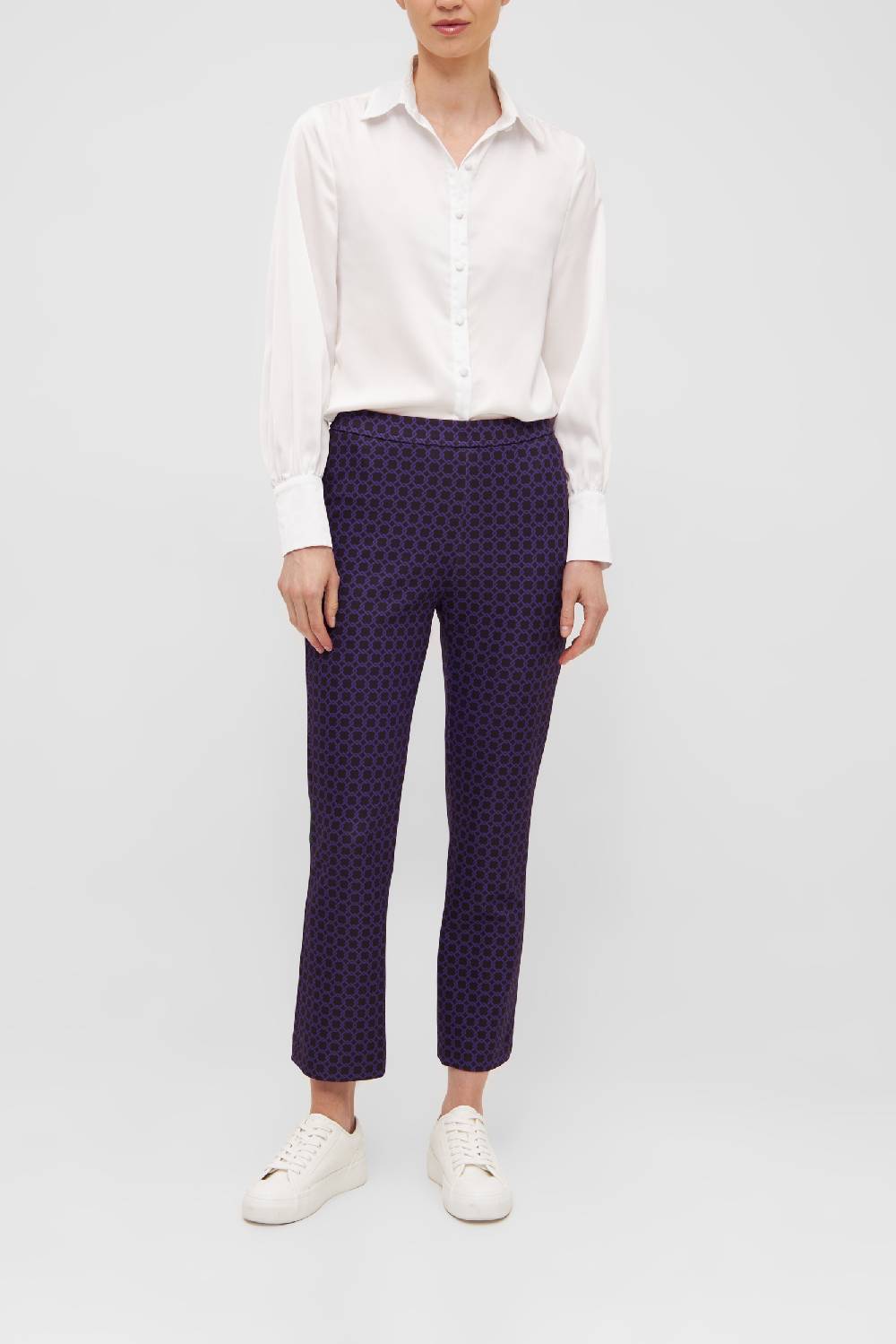 Raffaello Rossi Bootcut Slim verkürzt -7/8 Mid Waist gemustert: MACY 7/8 Heißer Verkauf