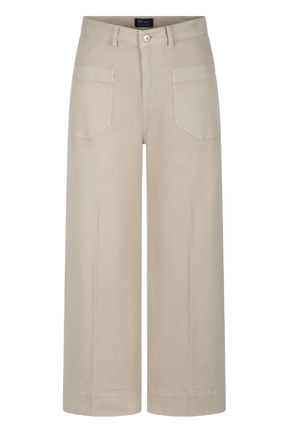 Raffaello Rossi Bootcut Wide Leg verkürzt -7/8 High Waist beige: MIRU 6/8 Große Rabatte