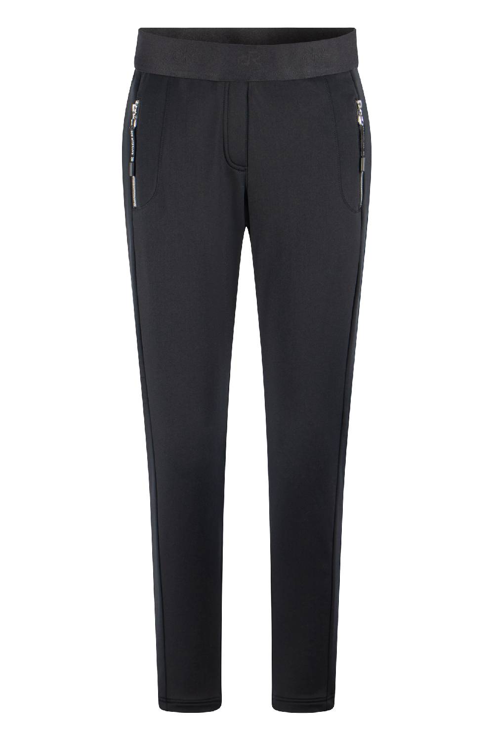 Raffaello Rossi Joggpant Relaxed verkürzt -7/8 Mid Waist schwarz: NATINA RIBBON Neuheiten