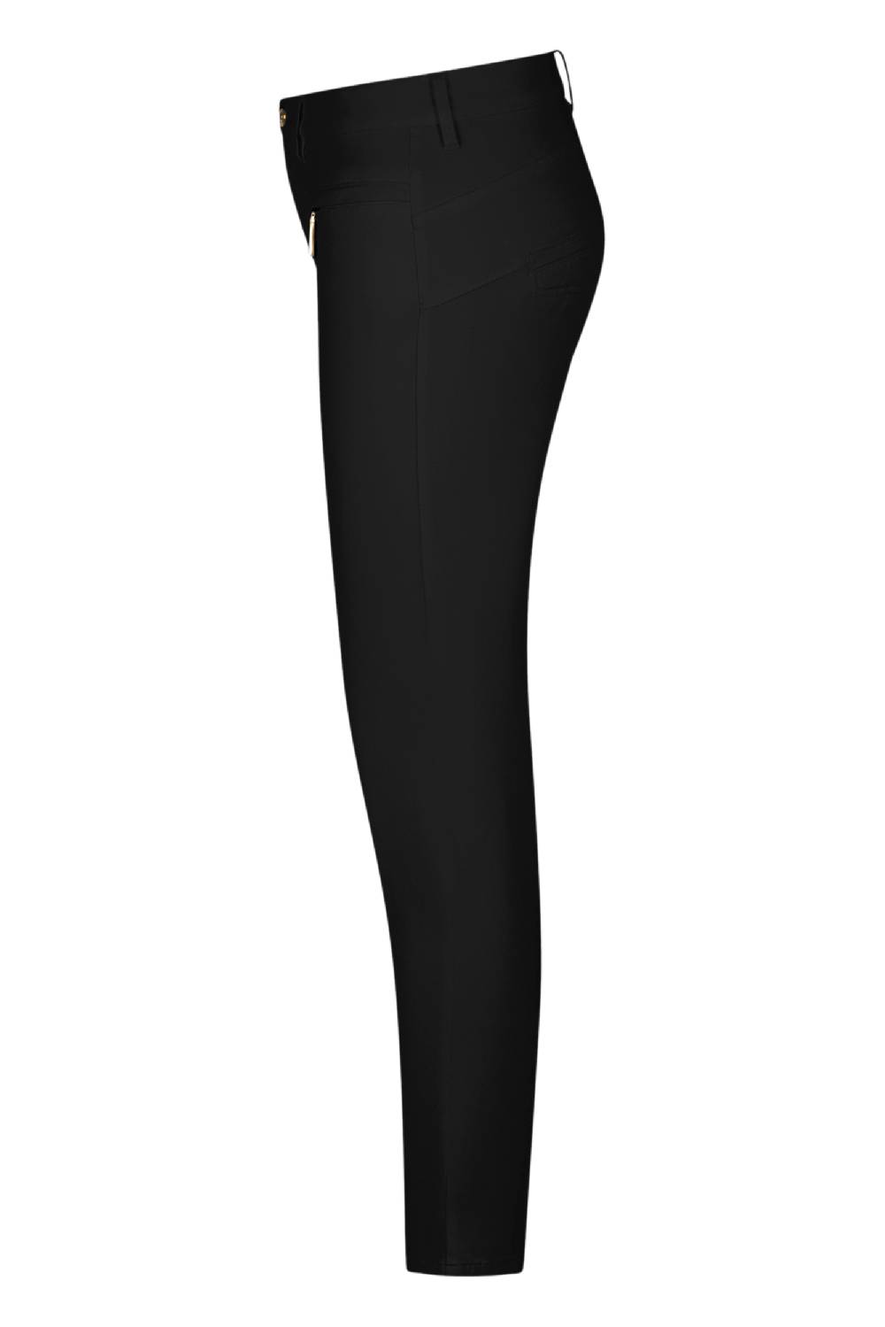 Raffaello Rossi 5-Pocket Slim lang Mid Waist schwarz: SUSANA Räumungsverkauf