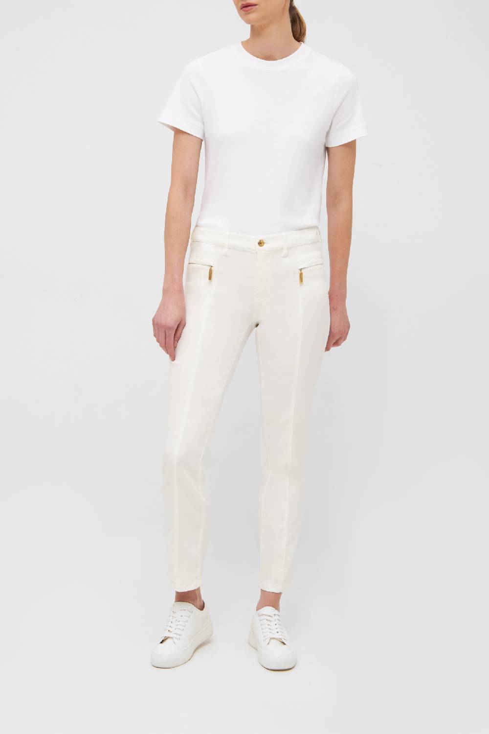 Raffaello Rossi 5-Pocket Slim lang Mid Waist schwarz: SUSANA Räumungsverkauf