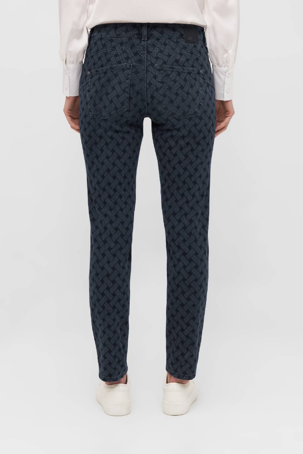 Raffaello Rossi 5-Pocket Slim lang Mid Waist gemustert: SUZY L Tägliche Deals