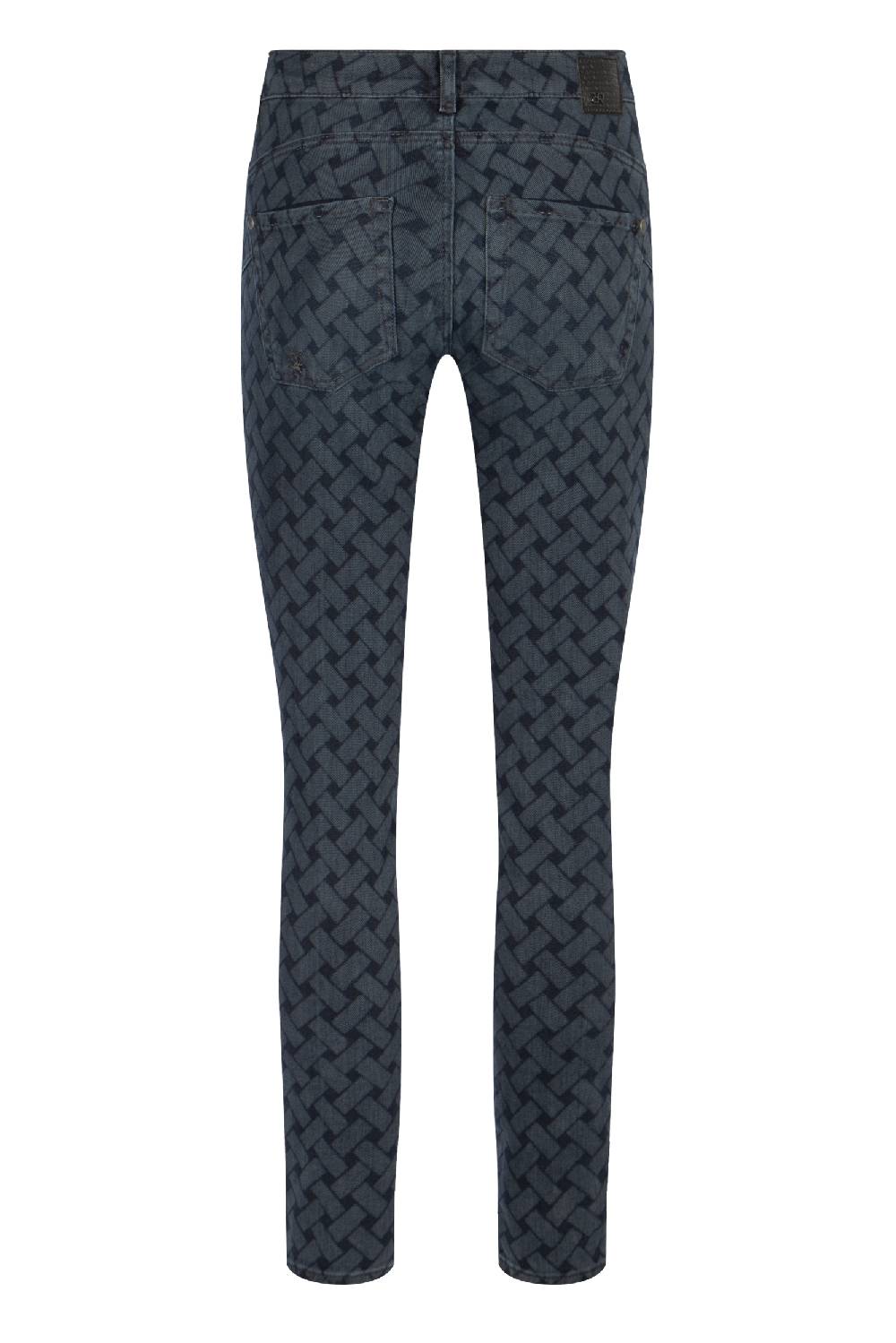 Raffaello Rossi 5-Pocket Slim lang Mid Waist gemustert: SUZY L Tägliche Deals