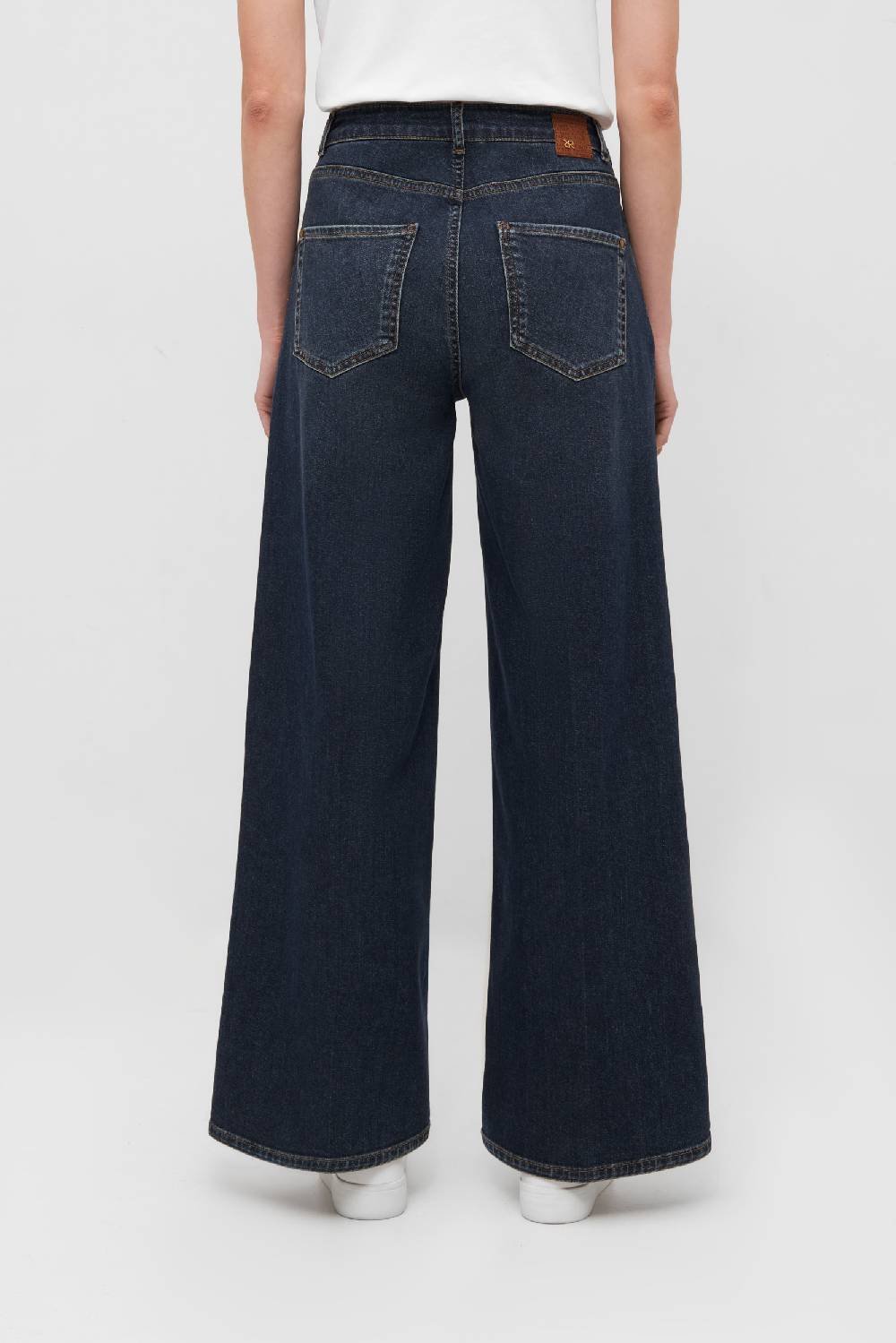 Raffaello Rossi Bootcut Wide Leg lang High Waist blau: SVENTY Sonderangebote