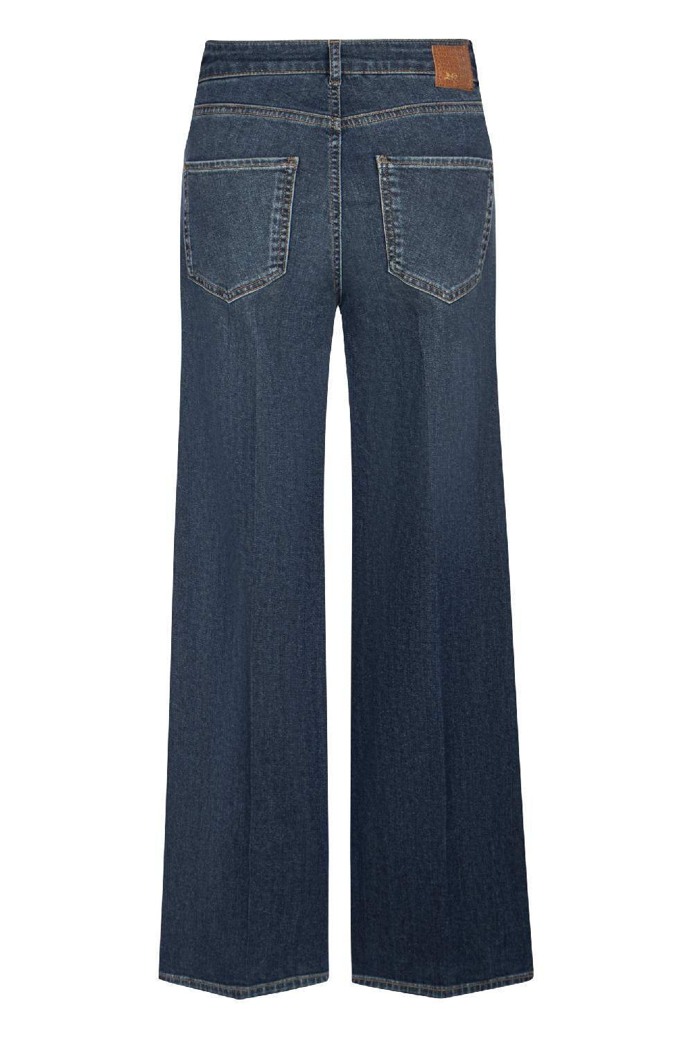 Raffaello Rossi Bootcut Wide Leg lang High Waist blau: SVENTY Sonderangebote