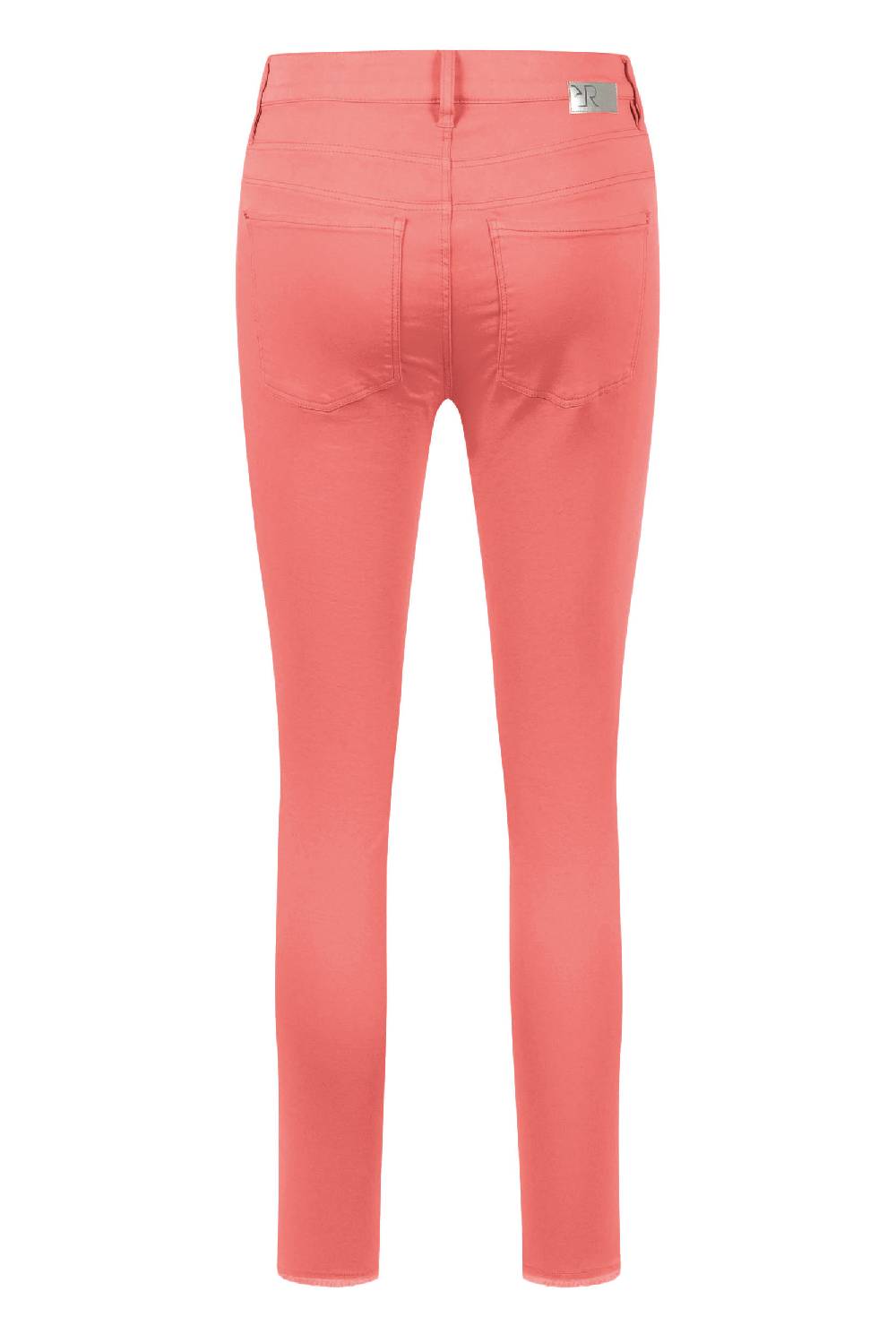 Raffaello Rossi 5-Pocket Slim verkürzt -7/8 Mid Waist rot: AMAL 7/8 Nur für heute