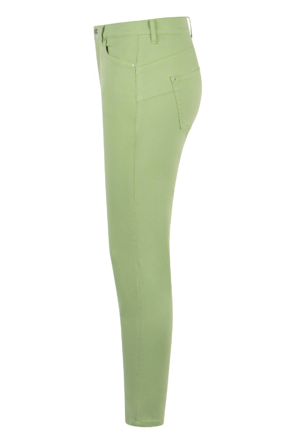 Raffaello Rossi 5-Pocket Slim verkürzt -7/8 Low Waist grün: SUZY Super Rabatt