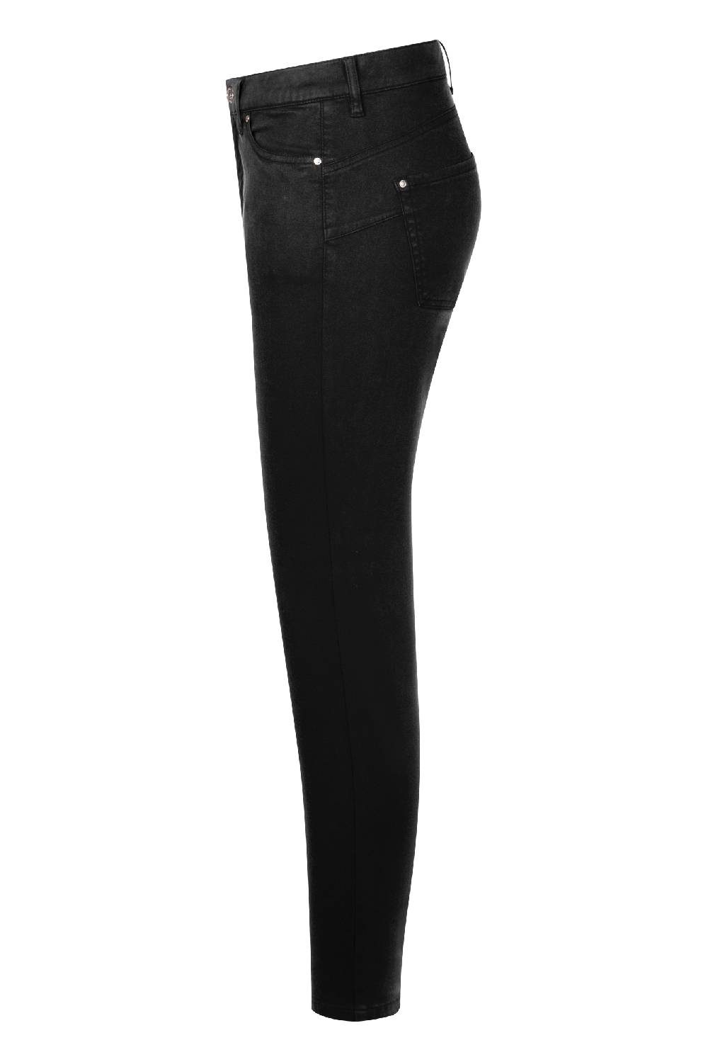 Raffaello Rossi 5-Pocket Slim lang Mid Waist schwarz: SUZY Riesige Rabatte