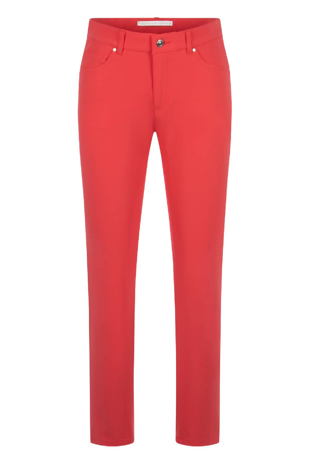 Raffaello Rossi 5-Pocket Slim verkürzt -7/8 Low Waist rot: SUZY 50% Rabatt mit kostenlosem Versand