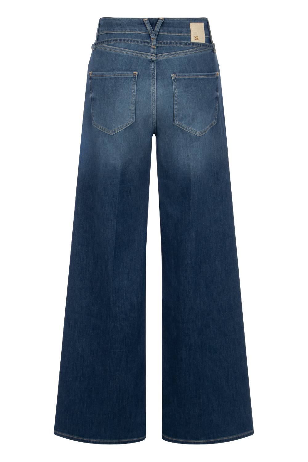Raffaello Rossi 5-Pocket Wide Leg lang High Waist blau: SVENTY B Kostenloser Versand international