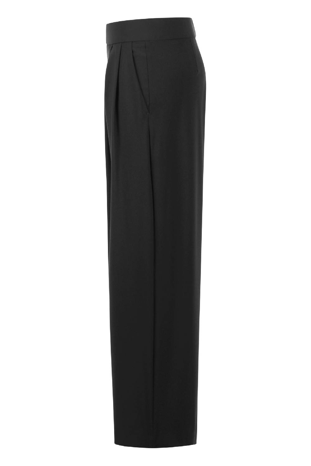 Raffaello Rossi Marlenehose Wide Leg lang High Waist schwarz: ABETA Im Verkauf