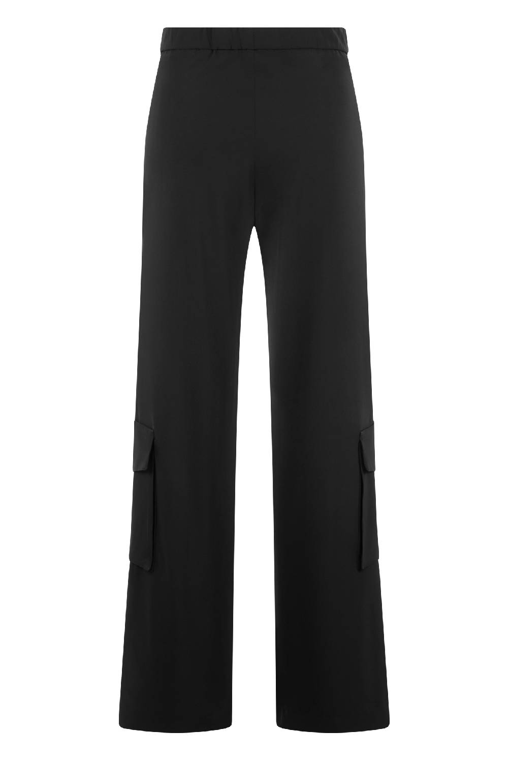 Raffaello Rossi Cargo Wide Leg lang High Waist schwarz: ALMA zollfrei