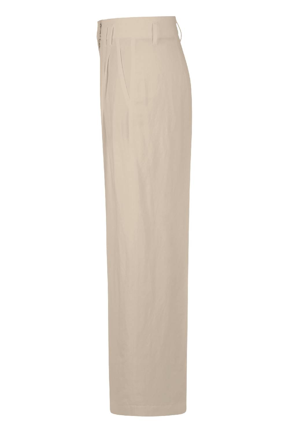 Raffaello Rossi Marlenehose Wide Leg lang High Waist beige: MAYLA Rabatte dieses Monats