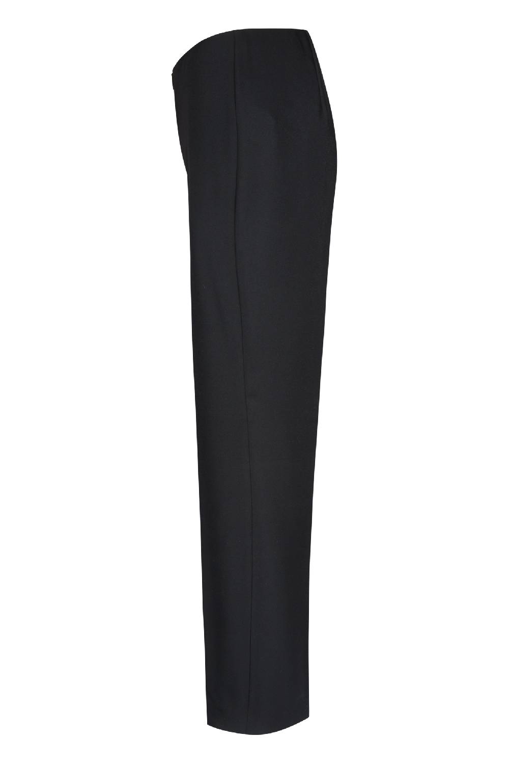 Raffaello Rossi Marlenehose Straight lang Mid Waist schwarz: BRITTA NEW Auslauf