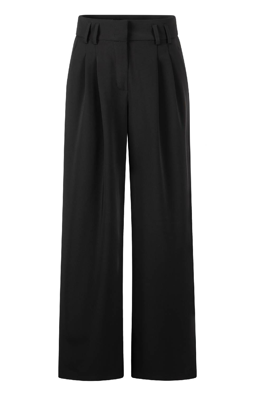 Raffaello Rossi Bundfaltenhose Wide Leg lang High Waist schwarz: MAYLA Limitierter Zeitrabatt