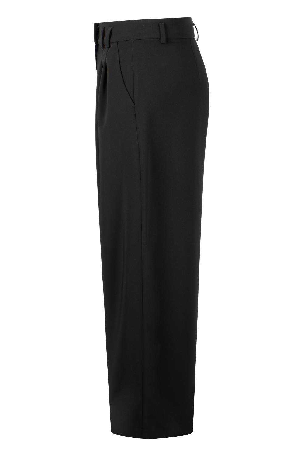 Raffaello Rossi Bundfaltenhose Wide Leg lang High Waist schwarz: MAYLA Limitierter Zeitrabatt