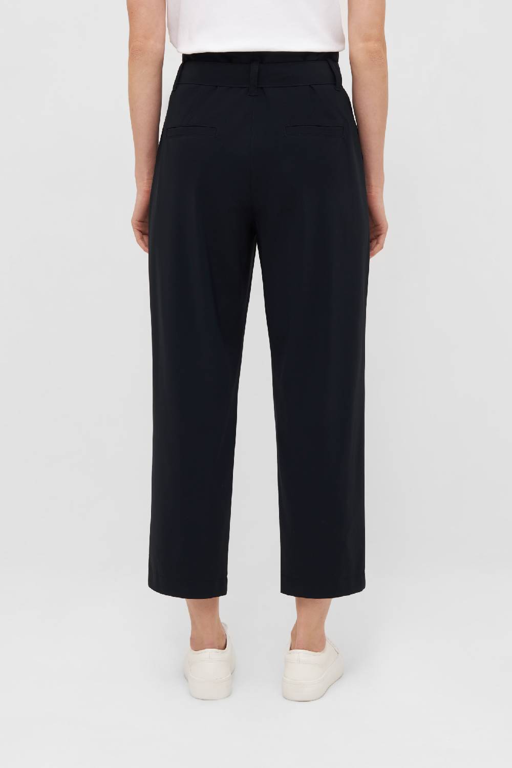 Raffaello Rossi Bundfaltenhose Relaxed verkürzt -7/8 Mid Waist blau: NICOLE 7/8 Fabrik Onlineshop