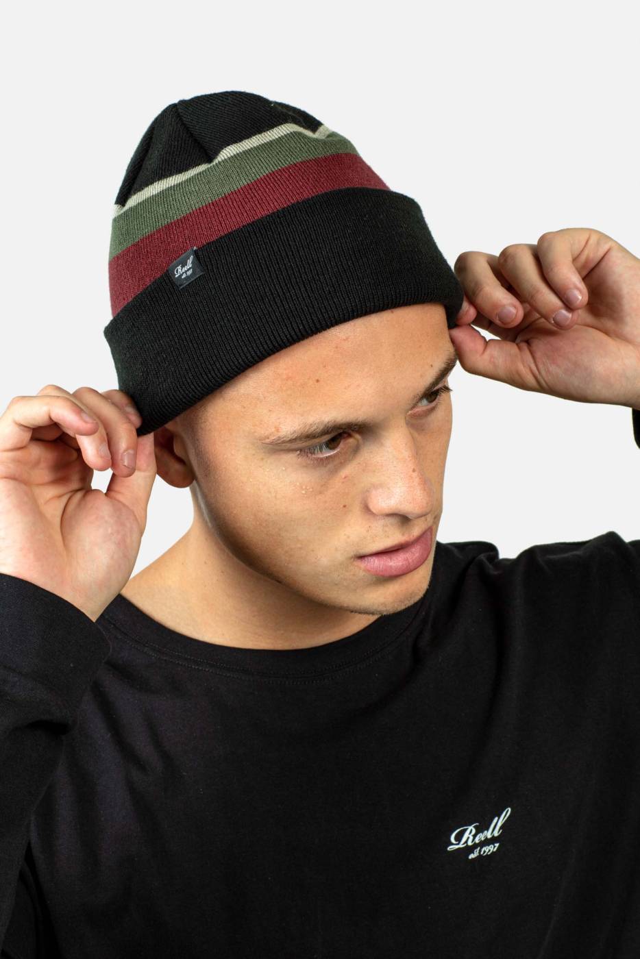 Reell Striped Beanie Zeitlich begrenztes Angebot