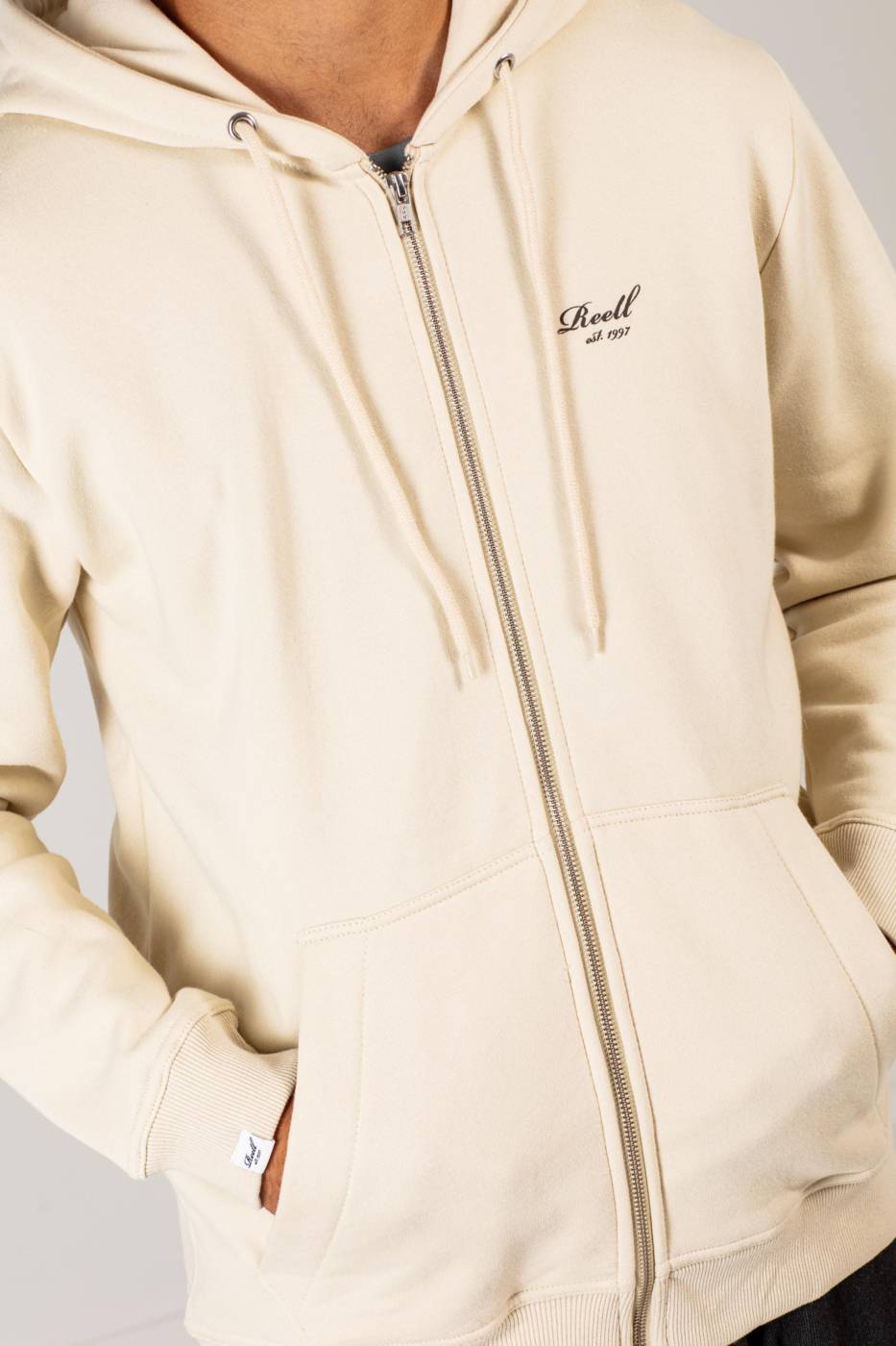 Reell Staple Logo Zip Hoodie Auslauf