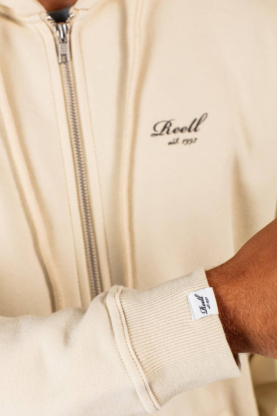 Reell Staple Logo Zip Hoodie Auslauf