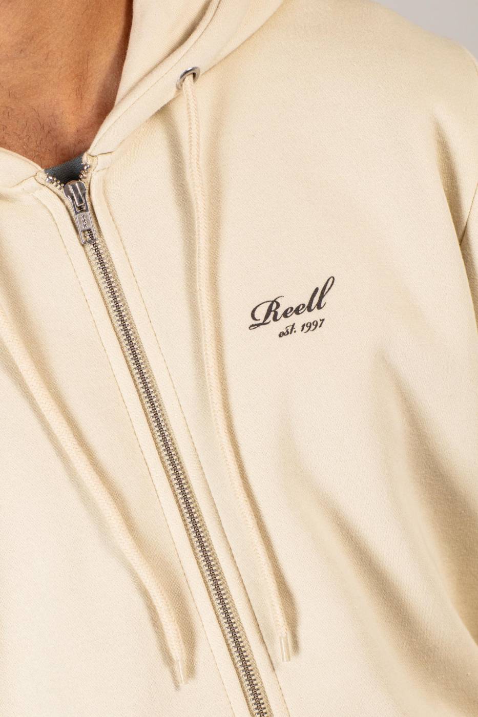 Reell Staple Logo Zip Hoodie Auslauf