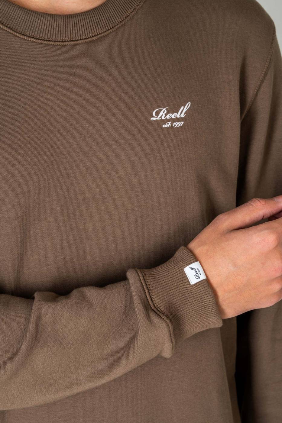 Reell Staple Terry Crewneck Kostenloser Versand