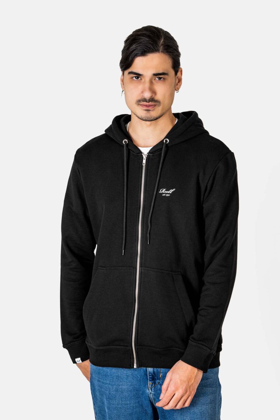 Reell Staple Terry Zip Hoodie Black Friday