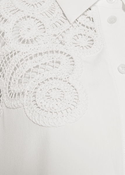 Riani BLUSE MIT MACRAMÉ-STICKEREI Flash Sale