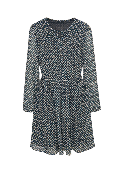 Riani KLEID MIT CHECKERS PRINT Neueste Mode