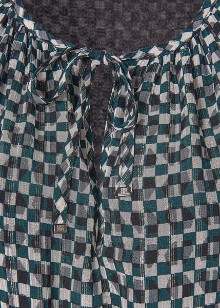 Riani KLEID MIT CHECKERS PRINT Neueste Mode