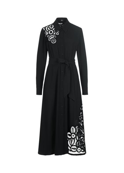 Riani KLEID MIT MACRAMÉ-STICKEREI Online Outlet