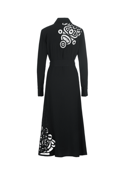 Riani KLEID MIT MACRAMÉ-STICKEREI Online Outlet