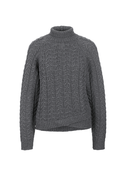 Riani ROLLKRAGEN-PULLOVER AUS MERINO TAPE JETZT KAUFEN