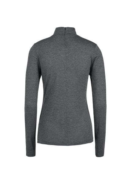 Riani STEHKRAGEN-SHIRT AUS GLAM GREY JERSEY Bis zu 55% Rabatt