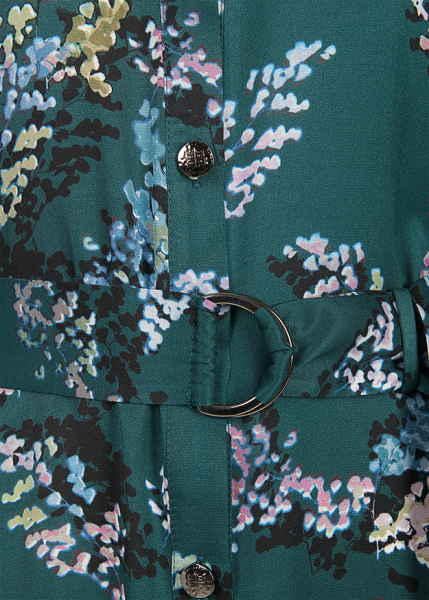Riani VISKOSEKLEID MIT WINTER FLOWERS PRINT Riesige Rabatte