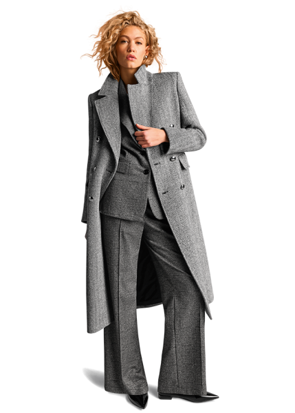 Riani WIDE-FIT-HOSE AUS GLENCHECK JERSEY Fabrikladen