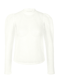 Riani TRANSPARENTE BLUSE MIT STEHKRAGEN Osterangebot